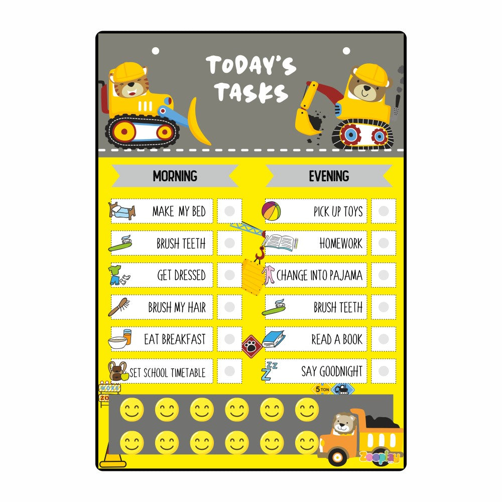 Daily Reward Chart Personalised – Builder Zone