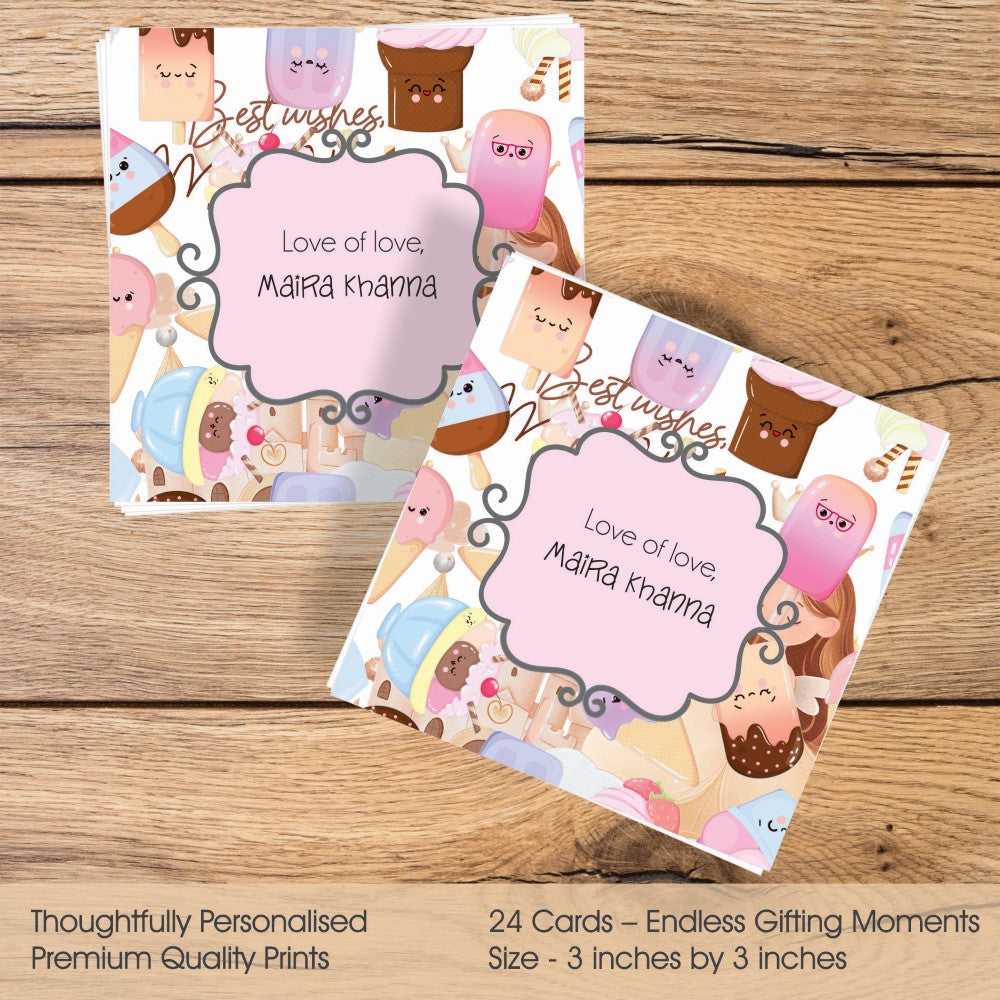 Gift tags Square - Sprinkle Smiles