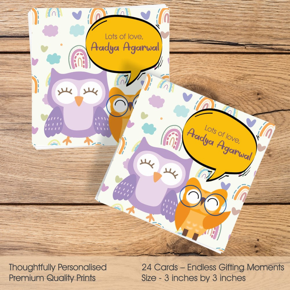 Gift tags Square - Wise & Whimsy