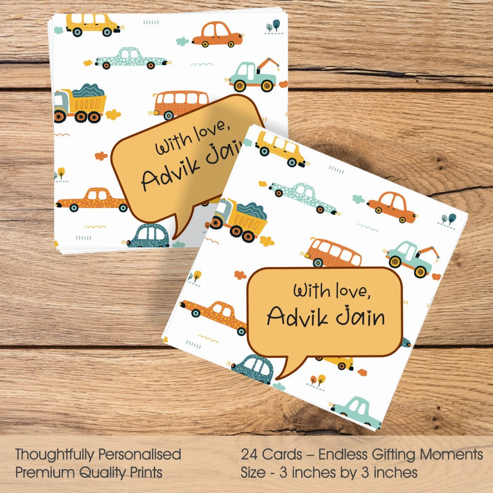 Gift tags Square - Rolling Joy