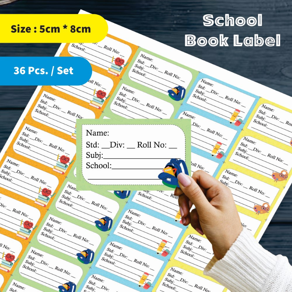 Kids Book Labels - Bookwarm Club