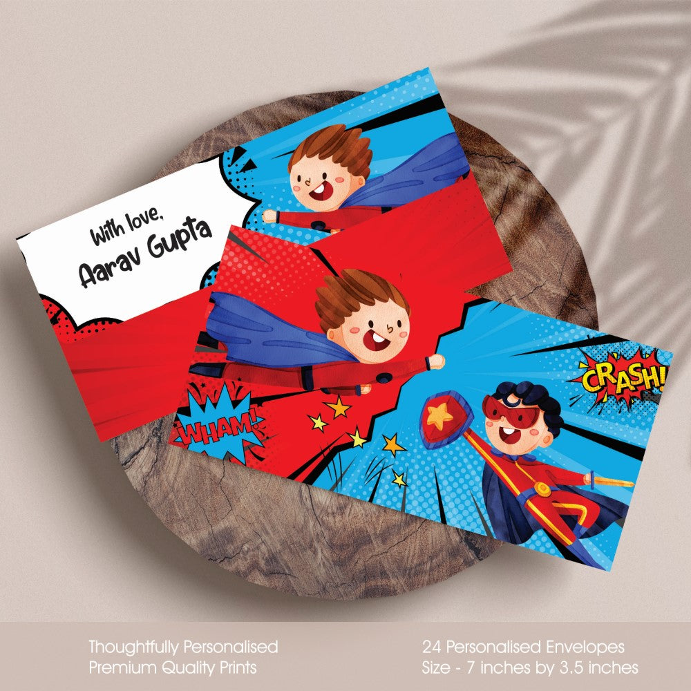 Personalised Envelopes - Hero Vibes