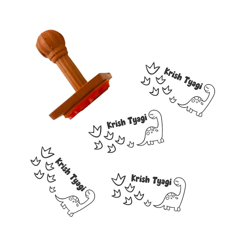 Book stamp - Dino Trails