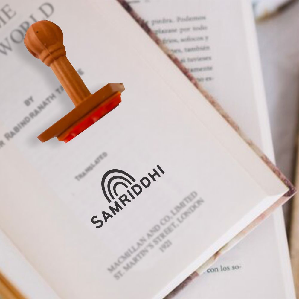 Name stamp - Rainbow Pop