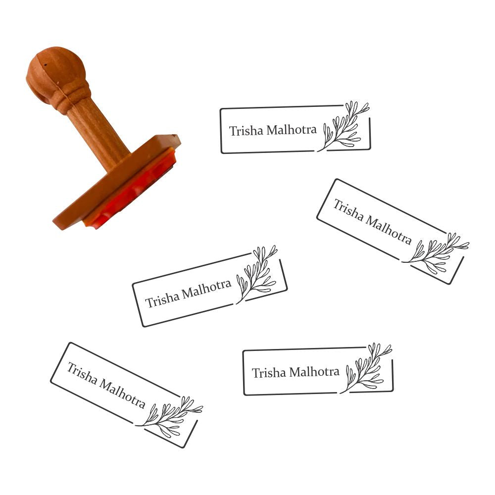 Book stamp - Rustic Charm