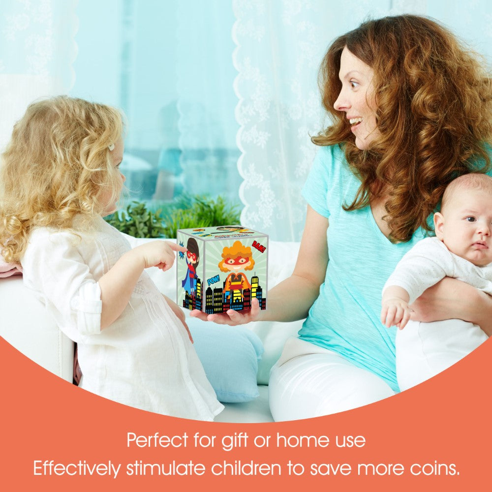 My Money Box personalised - Girl Power Savings