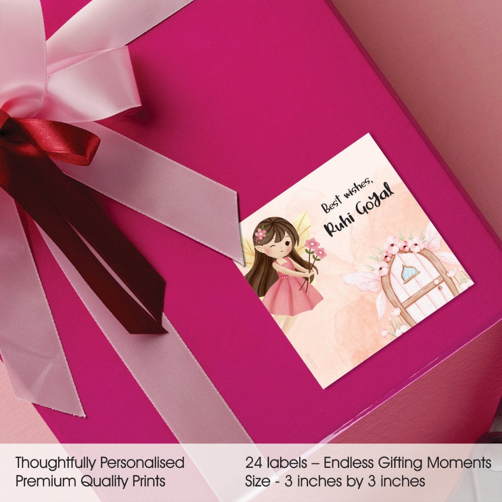 Gift Labels personalized - Fairy Garden
