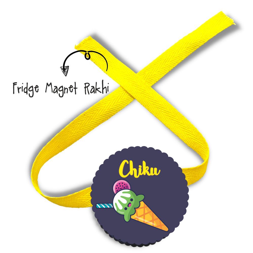 Fridge Magnet Rakhi - Ice cream