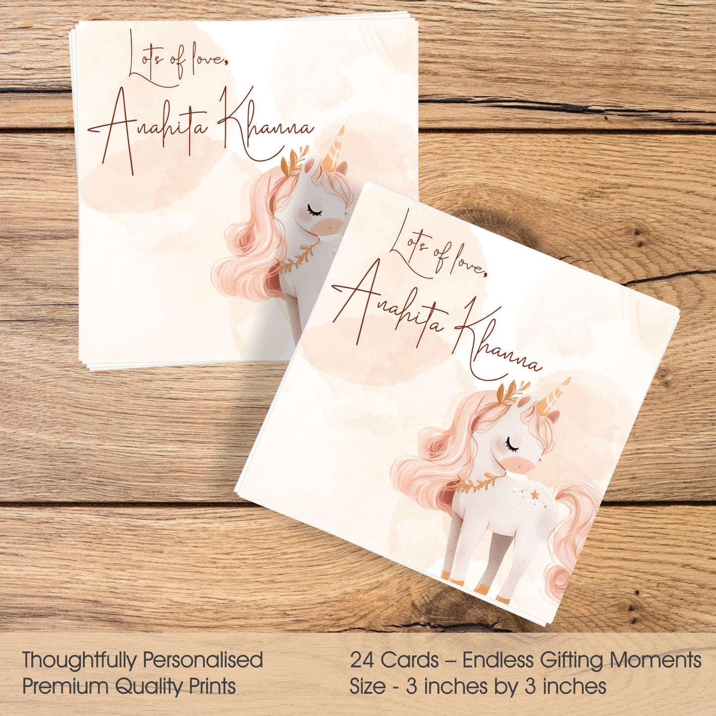 Gift tags Square - Unicorn Dreams