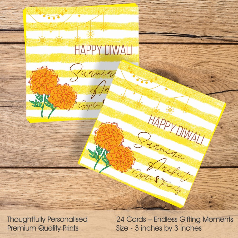 Diwali Gift tags - Joyful Lights