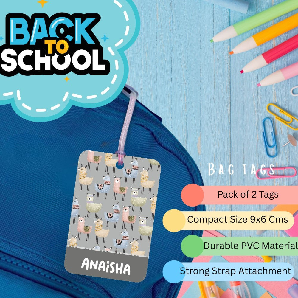 Bag Tag - Lovely LLamas