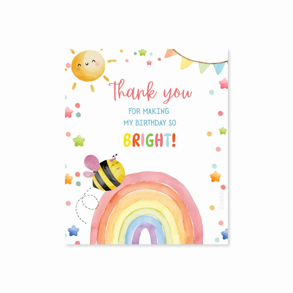 Thank You Tag - Rainbow Magic