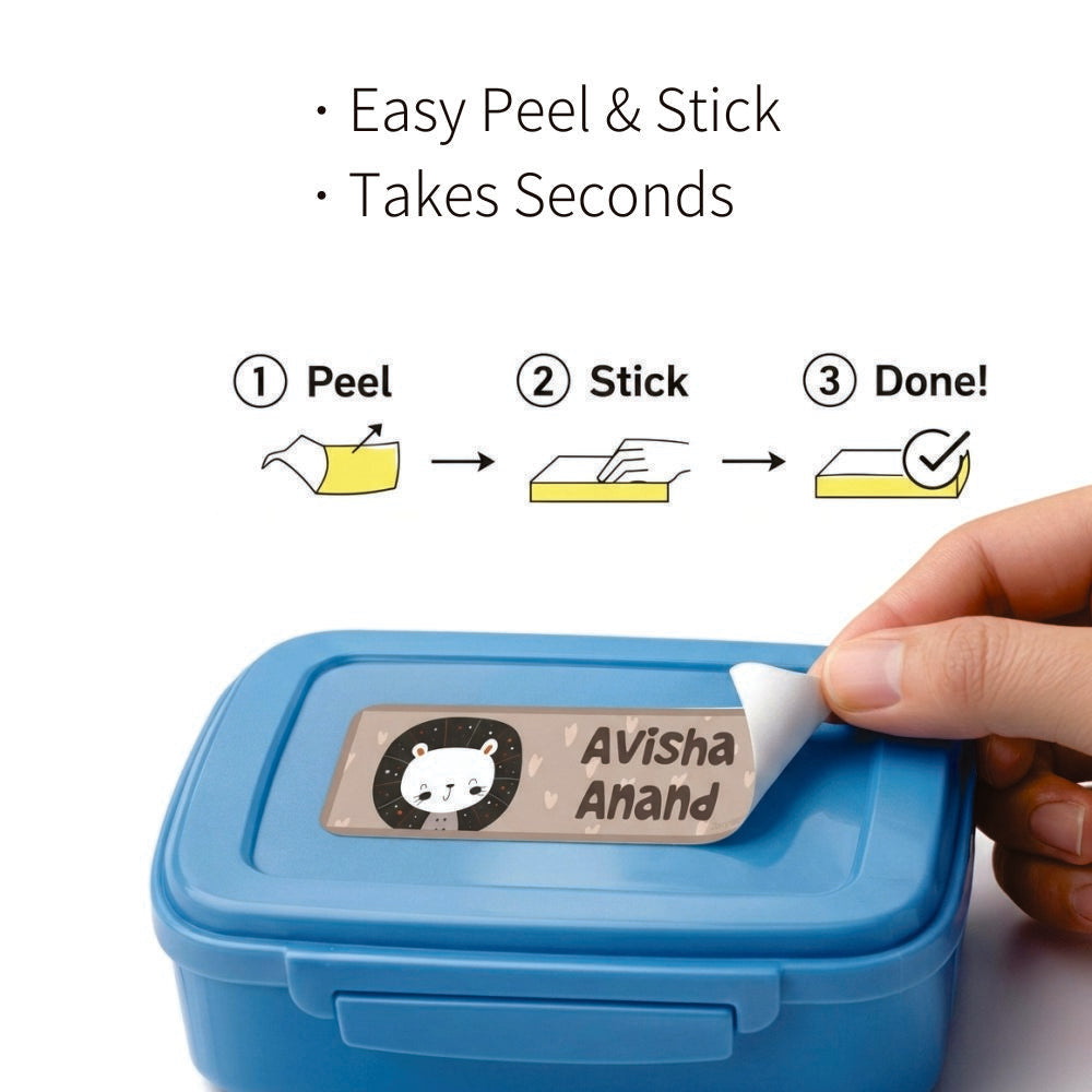 Waterproof Name Labels - Smart Safari