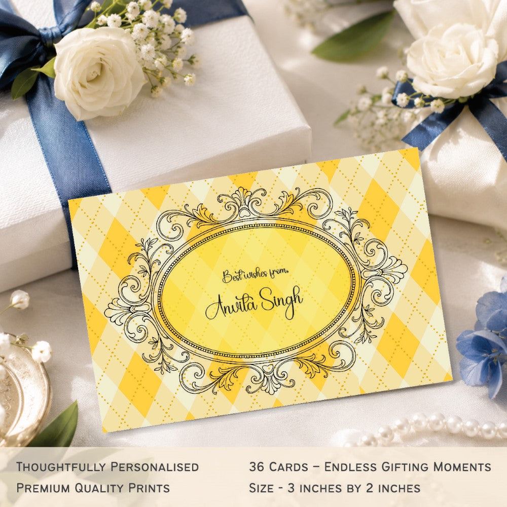 Gift tags rectangle - Sunshine Grace