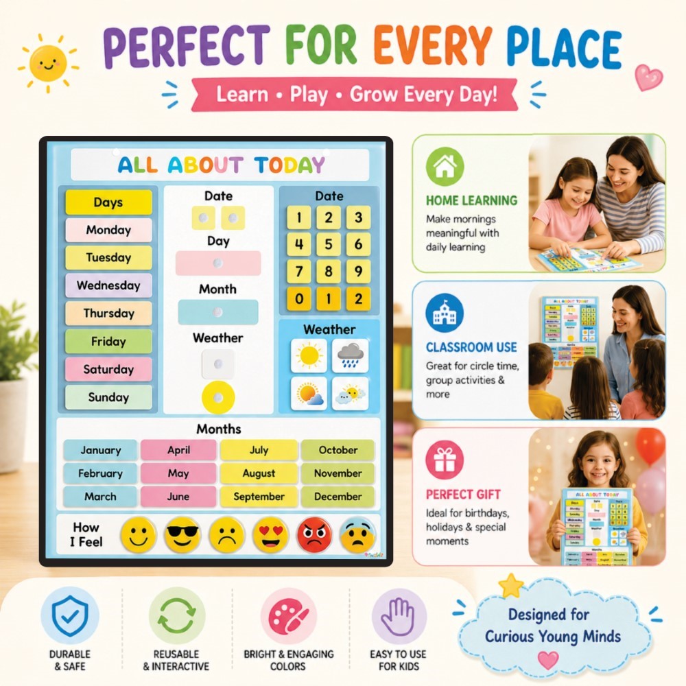 Wooden Calender Activity