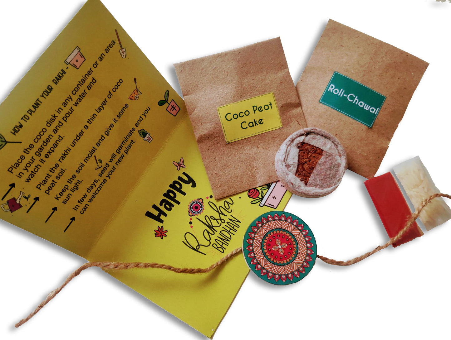 Plantable Rakhi Kit