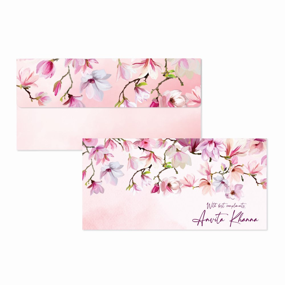 Personalised Envelopes - Floral Elegance