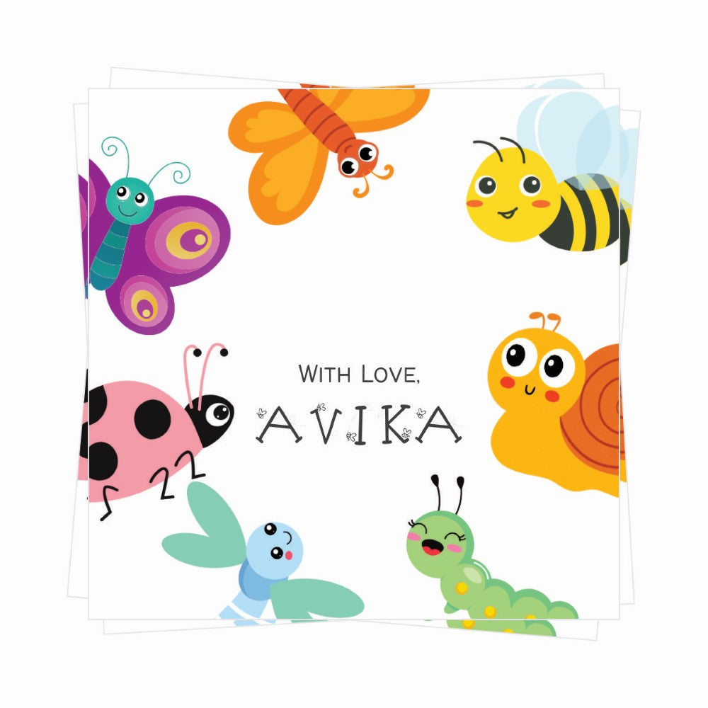 Gift tags Square - Tiny Wings