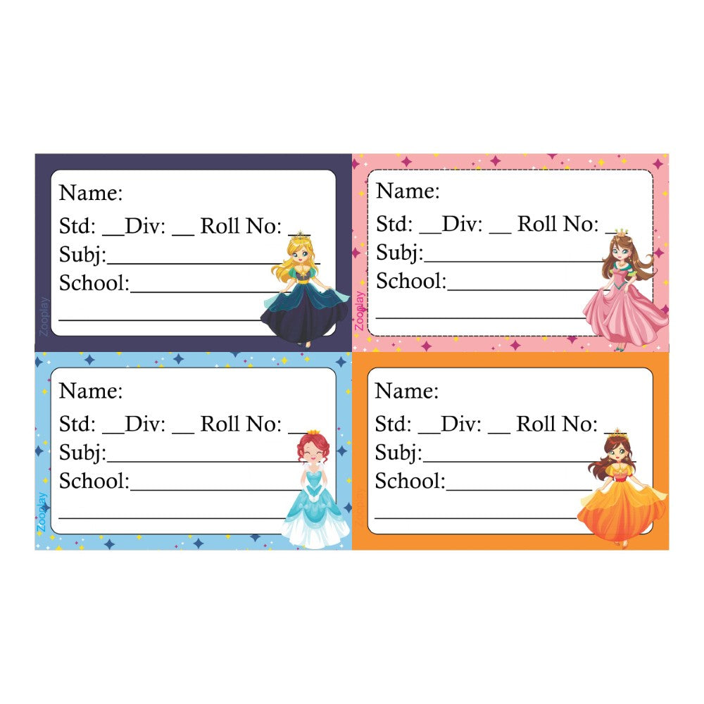 Kids Book Labels - Princess
