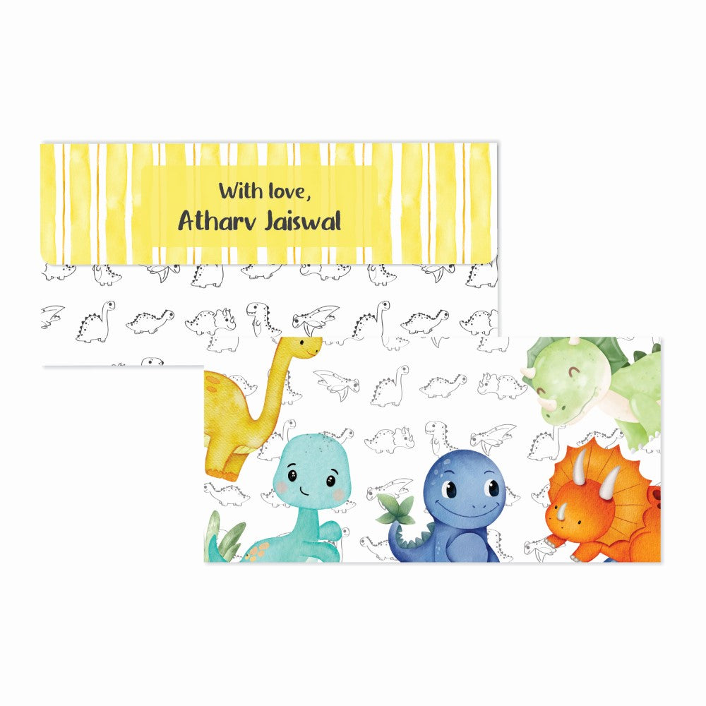 Personalised Envelopes - Jurassic Joy