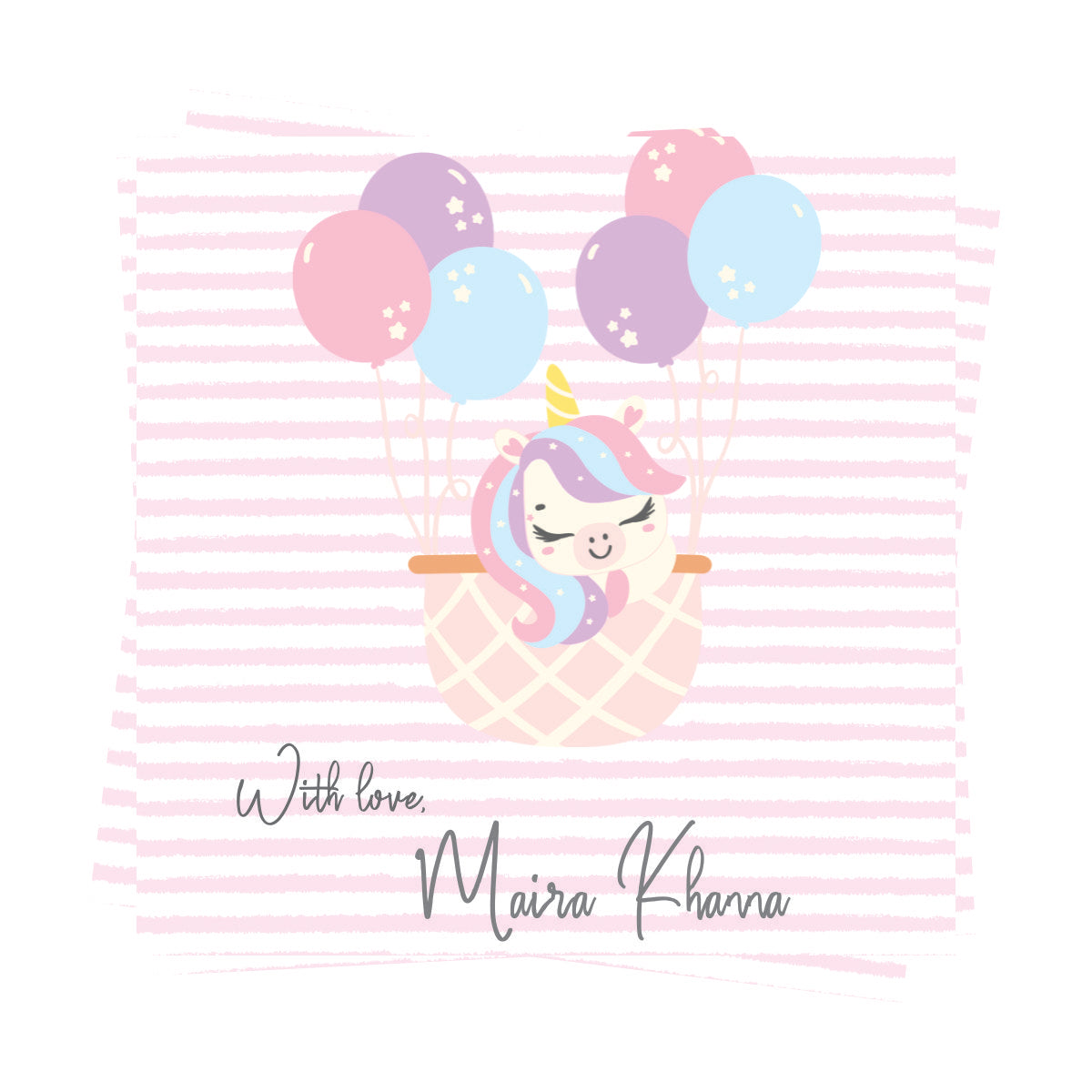 Gift tags Square - Magic in the air