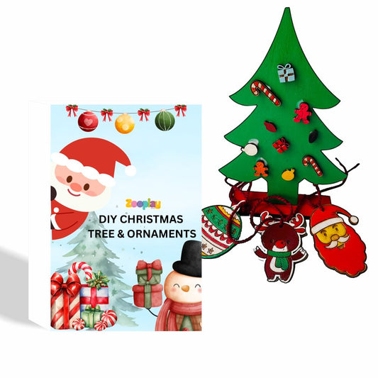 DIY Christmas Tree and Ornaments