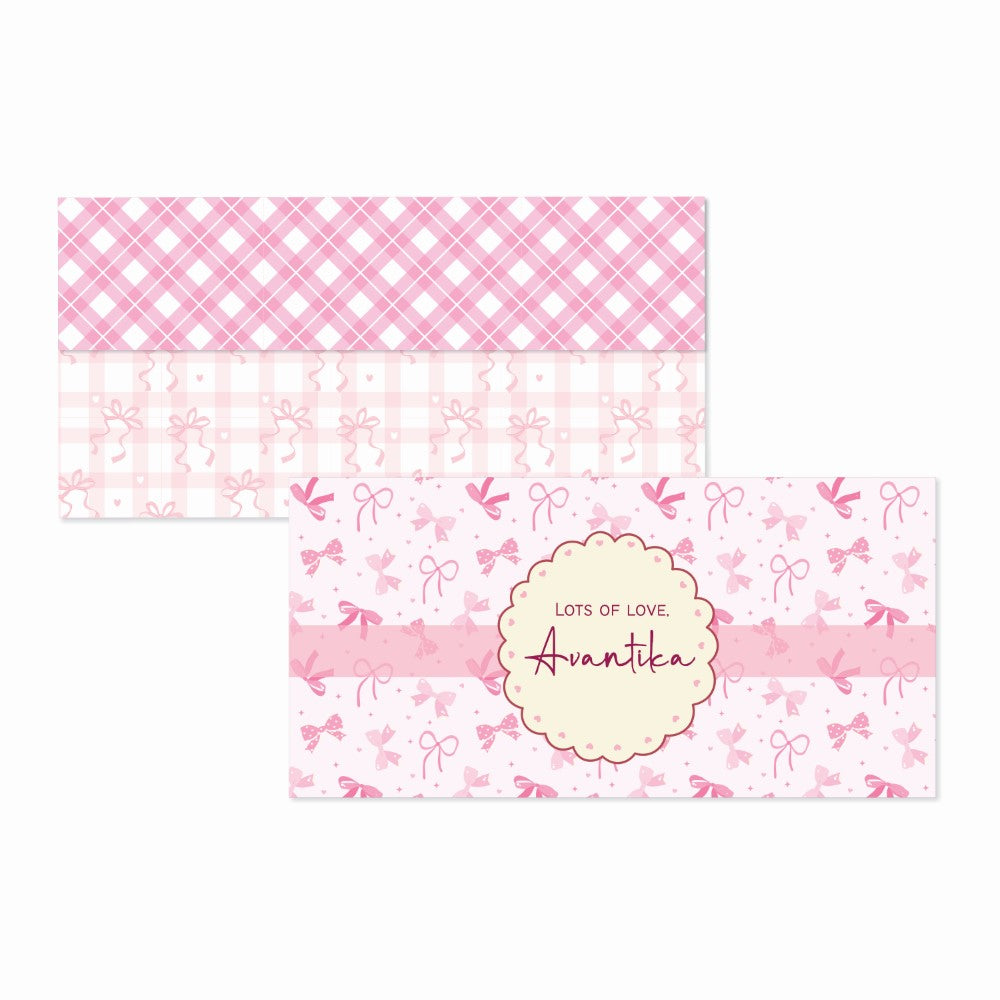 Personalised Envelopes - Pretty Bows