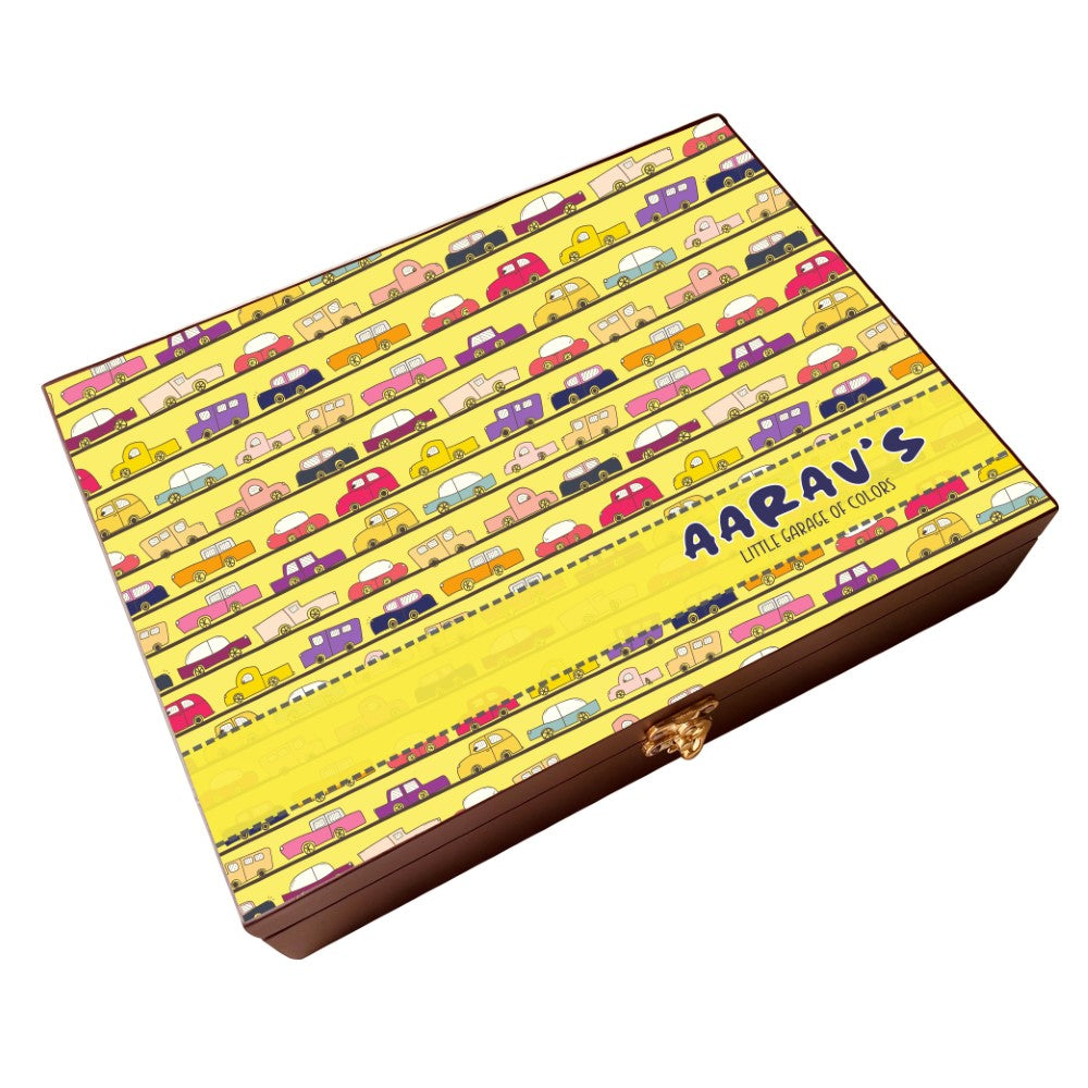 Personalised Wooden Artbox - Speed Station