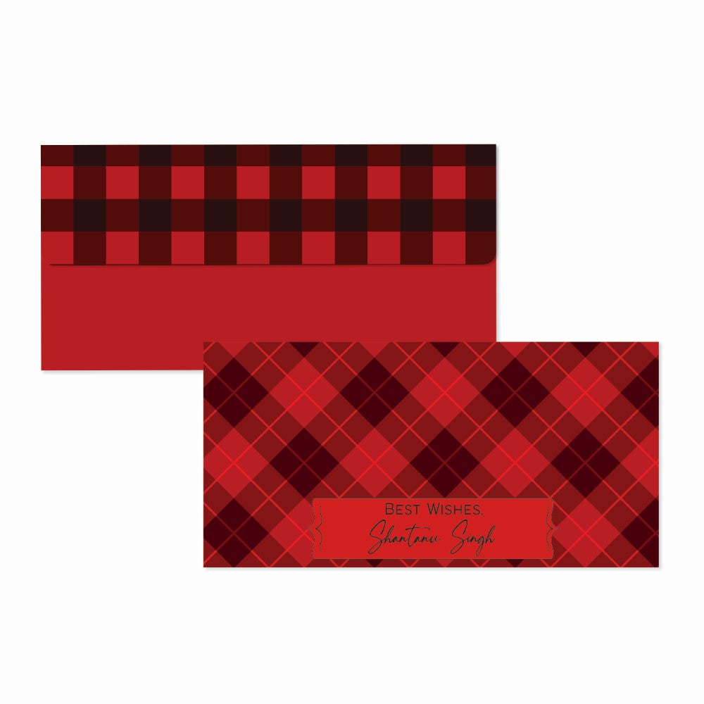 Personalised Envelopes - Classic Checks
