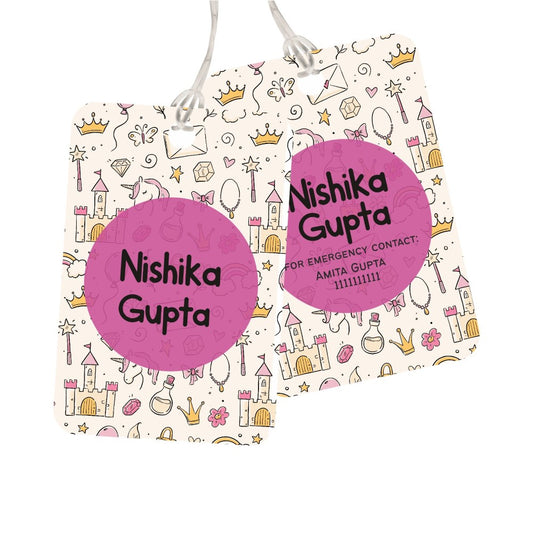 Bag Tag - Happy Doodles