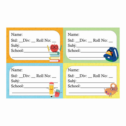 Kids Book Labels - Bookwarm Club