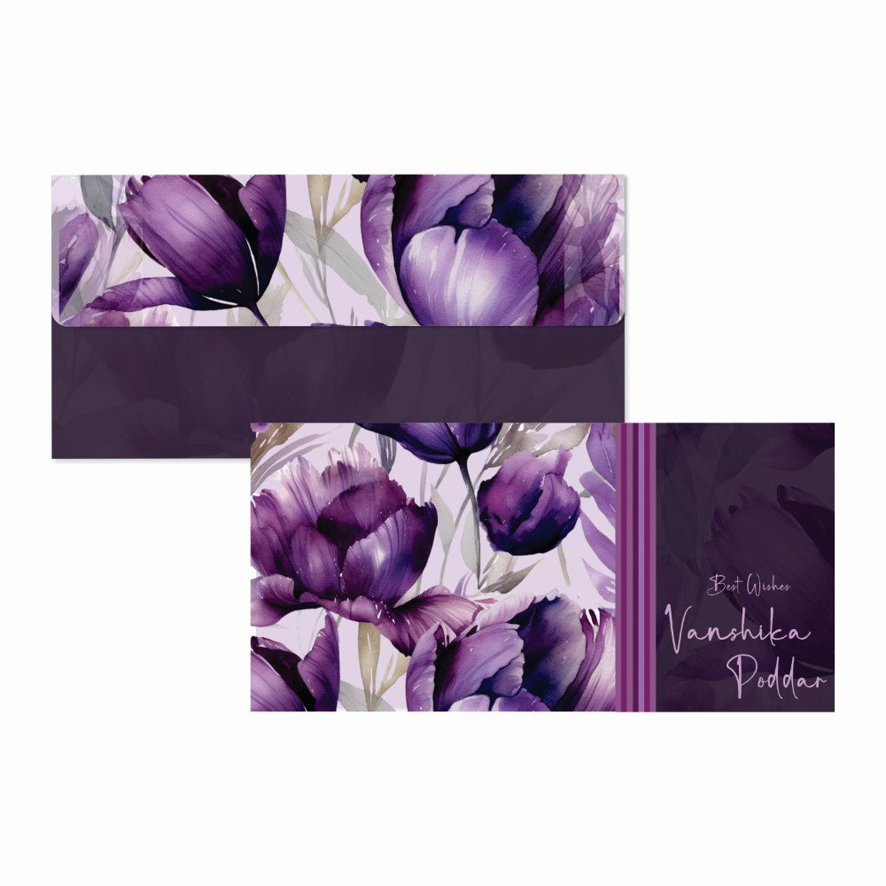 Personalised Envelopes - Violet Dreams