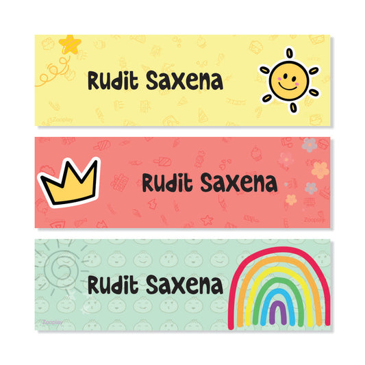 Waterproof Name Labels - Tiny treasures