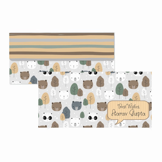 Personalised Envelopes - Bear Hug