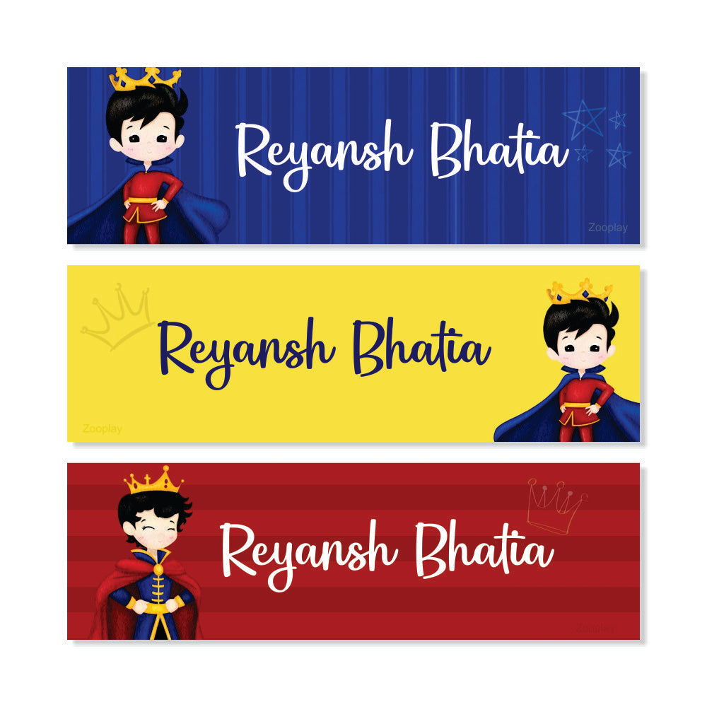 Waterproof Name Labels - Little Prince