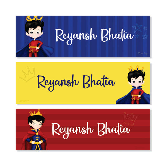 Waterproof Name Labels - Little Prince