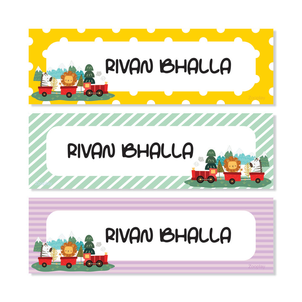 Waterproof Name Labels - Animal Express