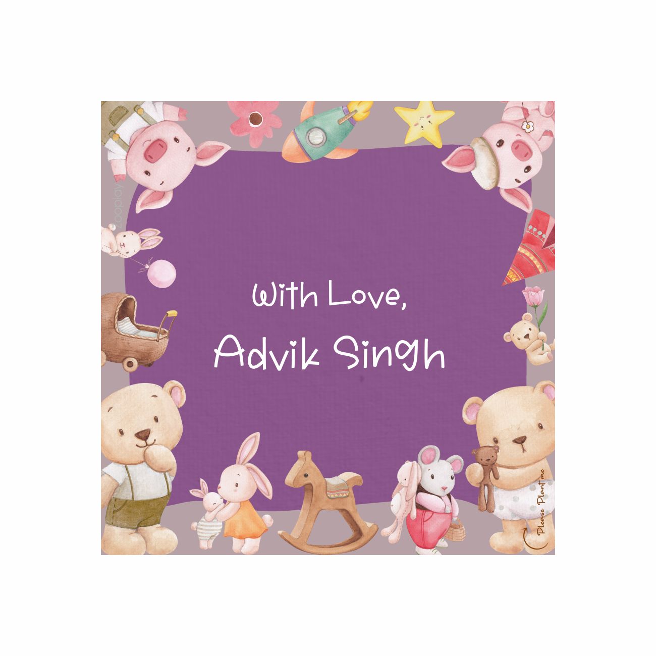 Plantable Gift Tag - Tiny Joys