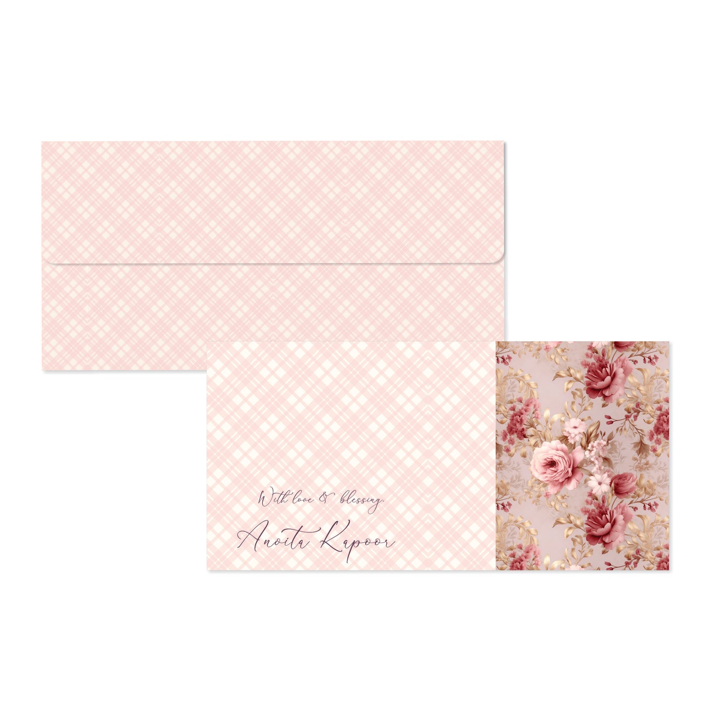 Personalised Envelopes - Pretty in Pink
