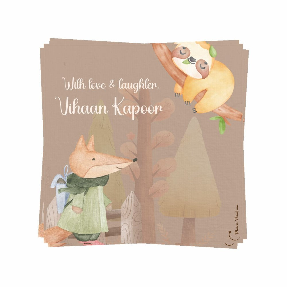 Plantable Gift Tag - Cuddly Crew