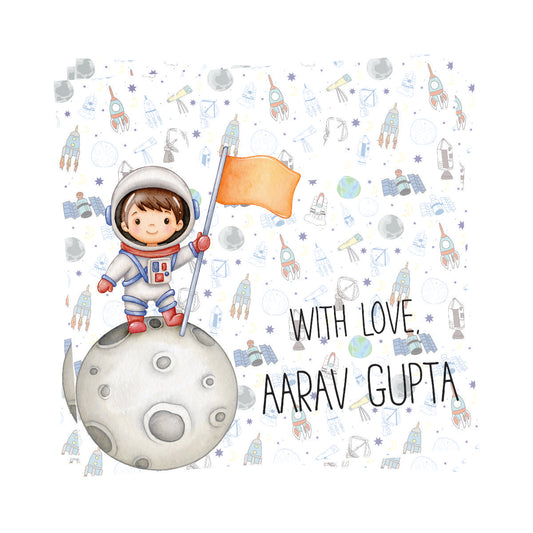 Gift tags Square - Cute Astranout