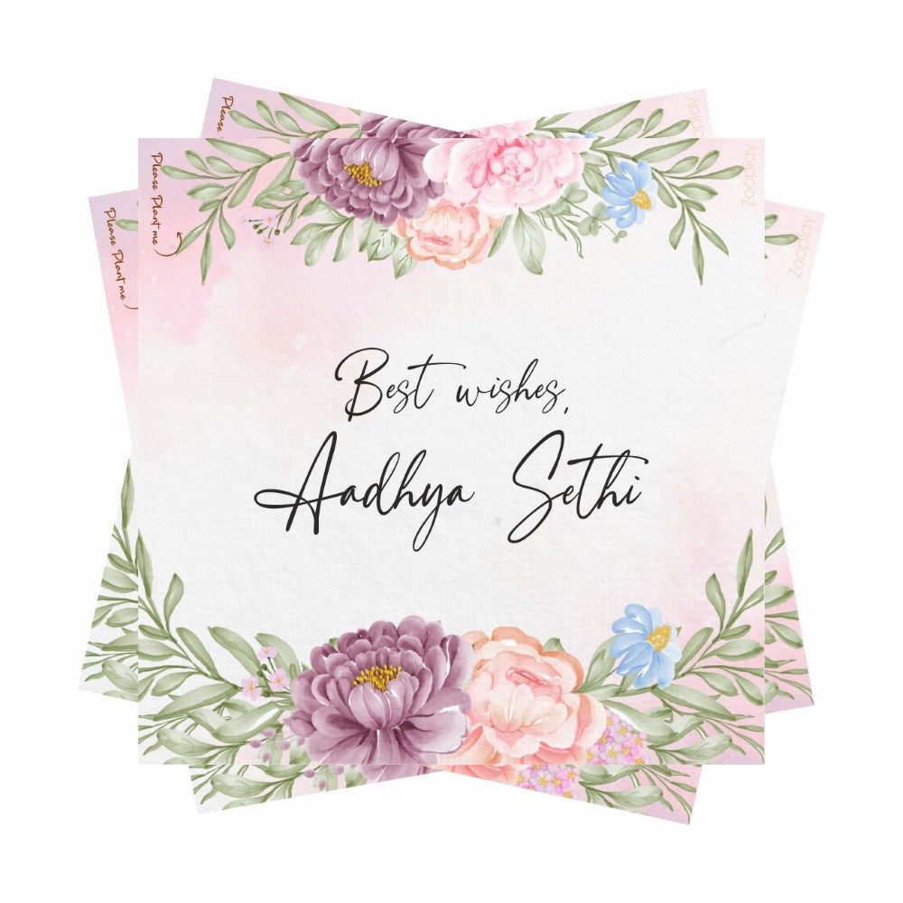 Plantable Gift Tag - Wildflower Wishes