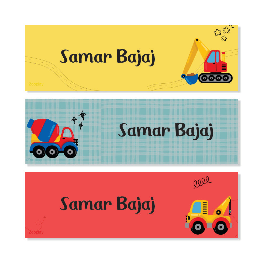 Waterproof Name Labels - Crane Zone