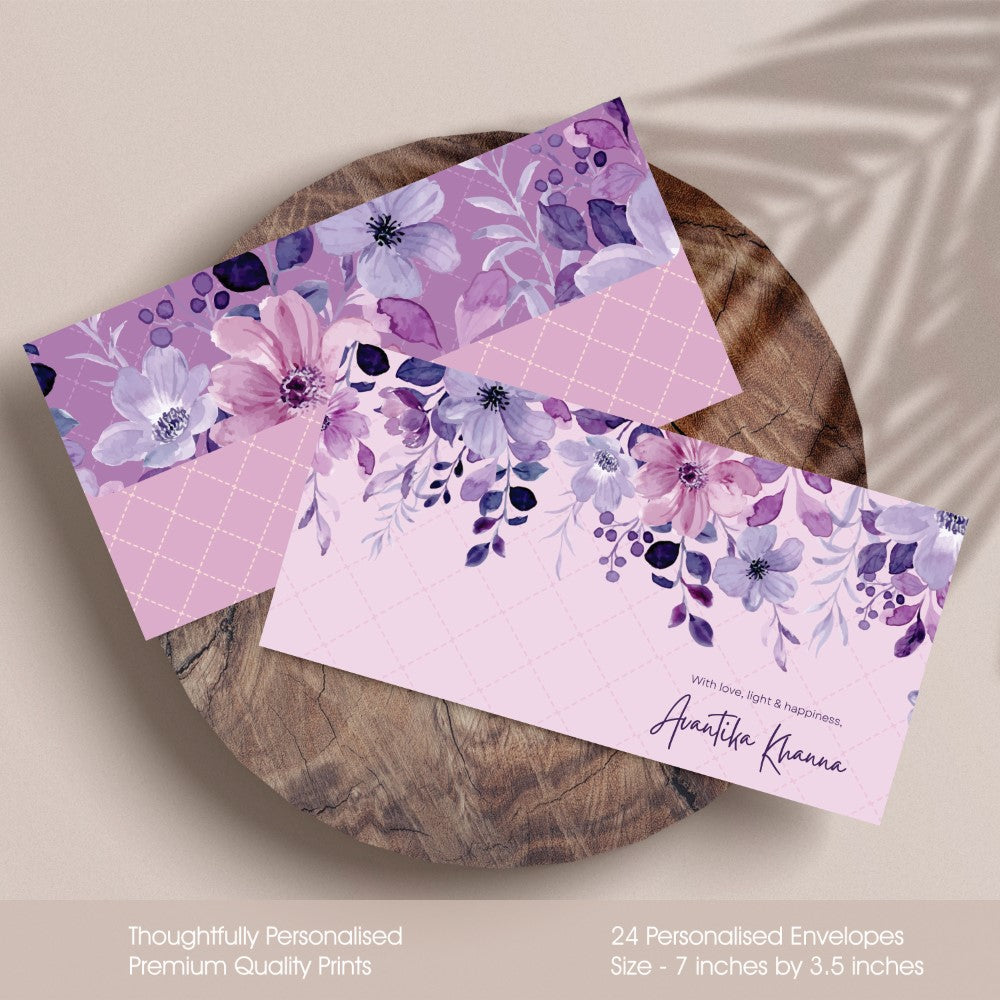 Personalised Envelopes - Lilac Dreams