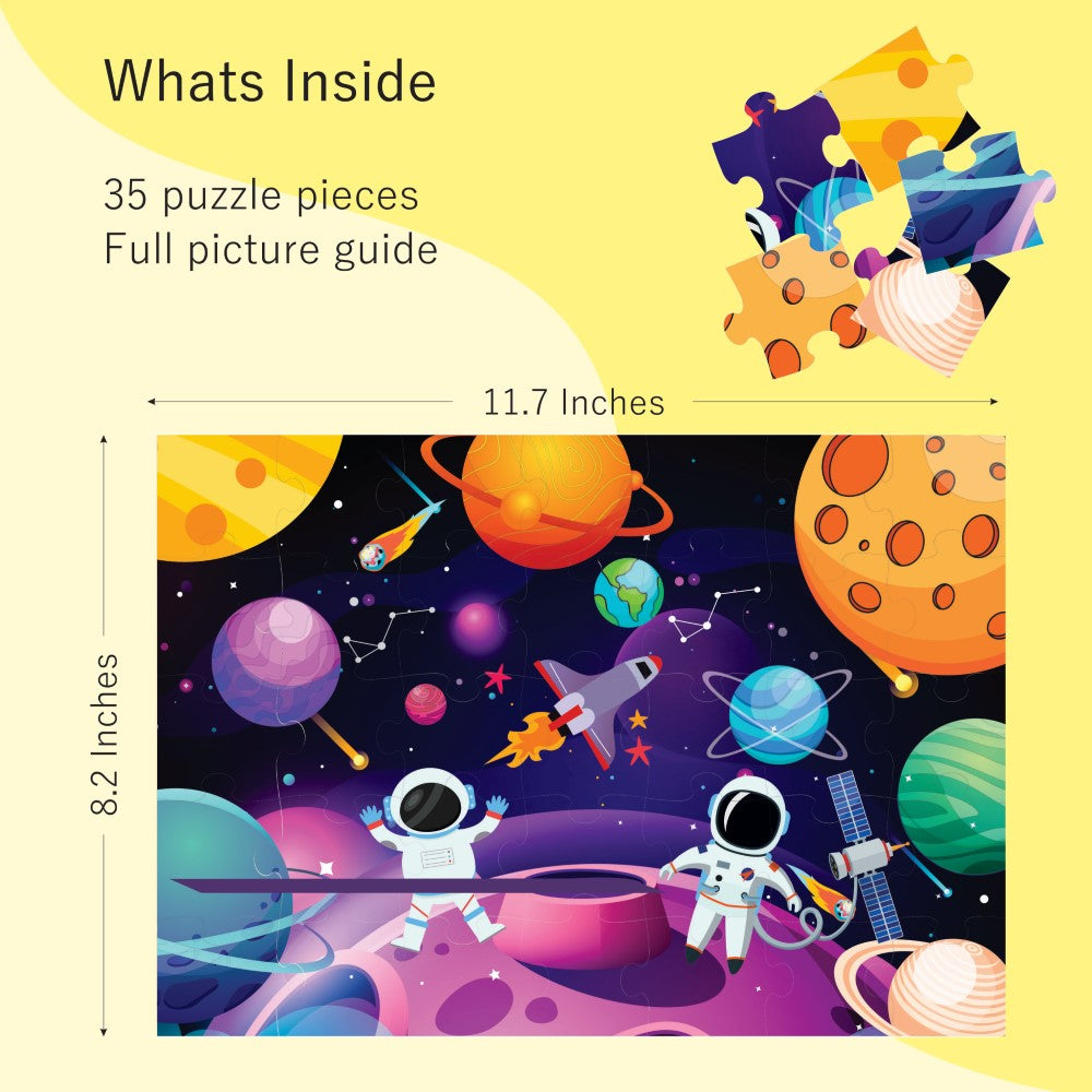 Space Pattern Zigsaw Puzzle
