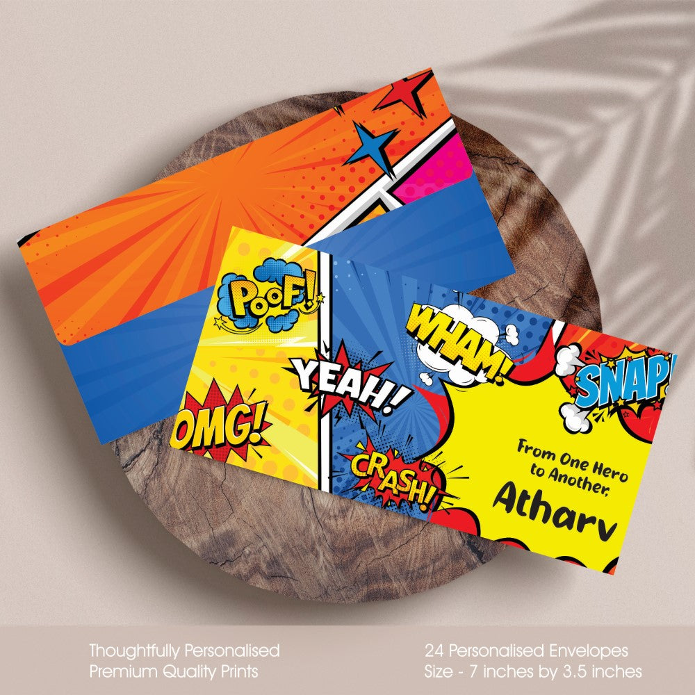 Personalised Envelopes - Zap Wishes