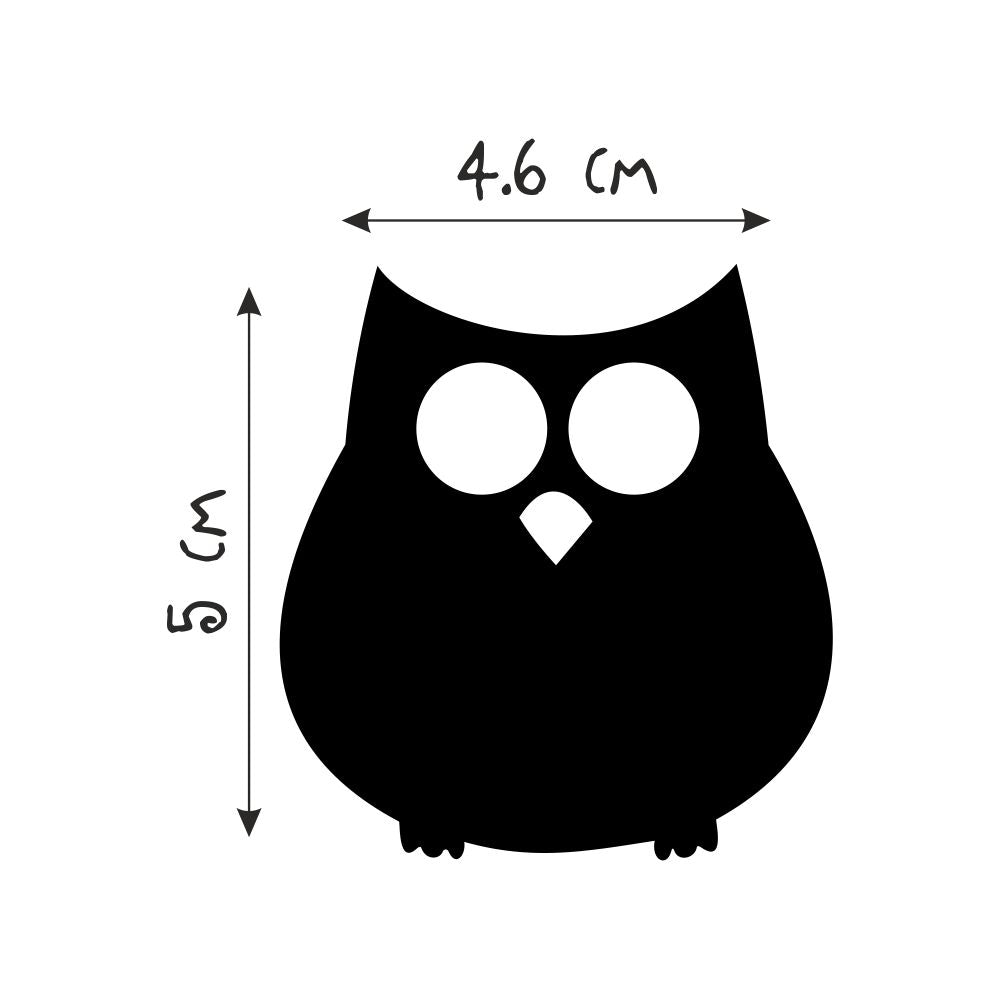 Chalk board Rakhi - Owl