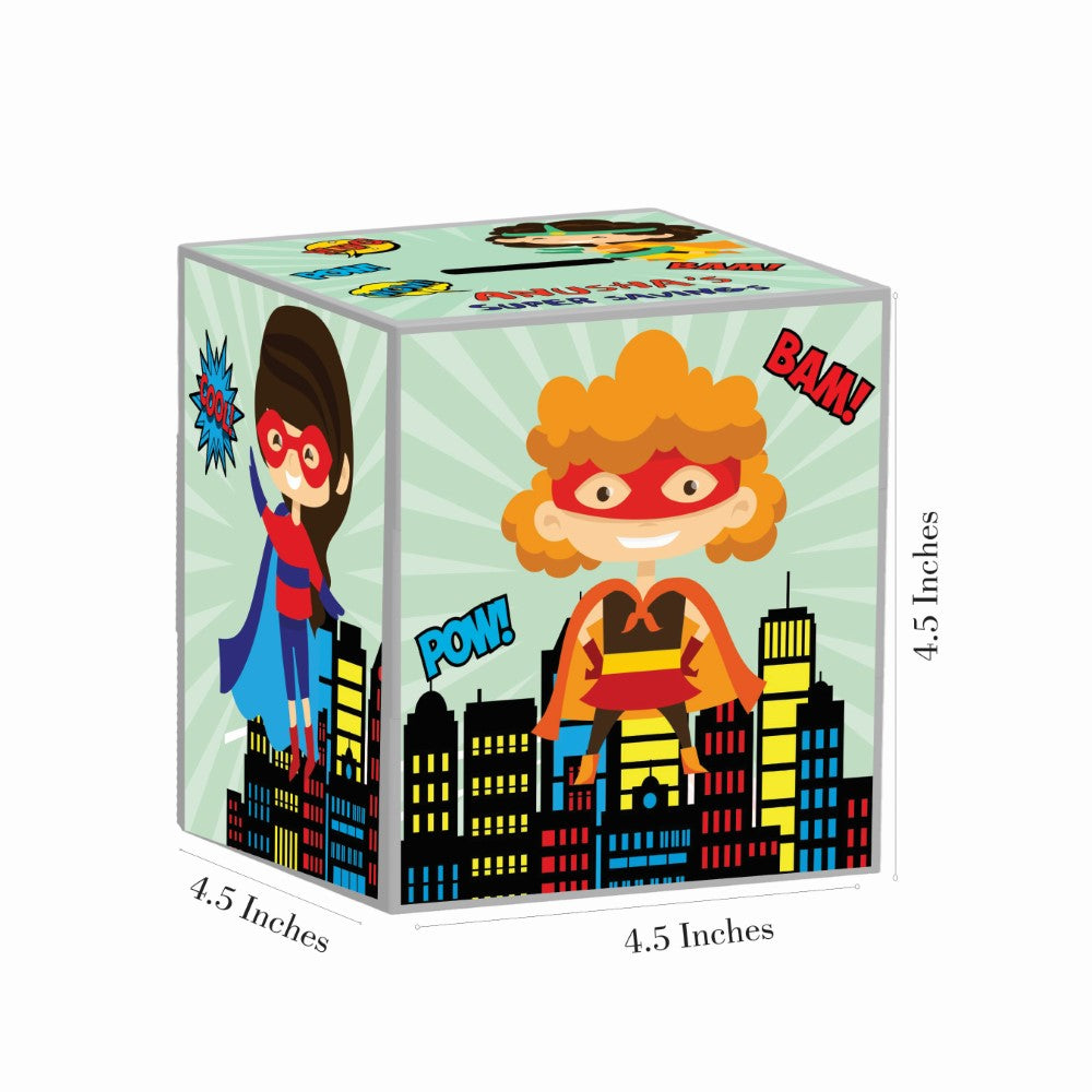 My Money Box personalised - Girl Power Savings