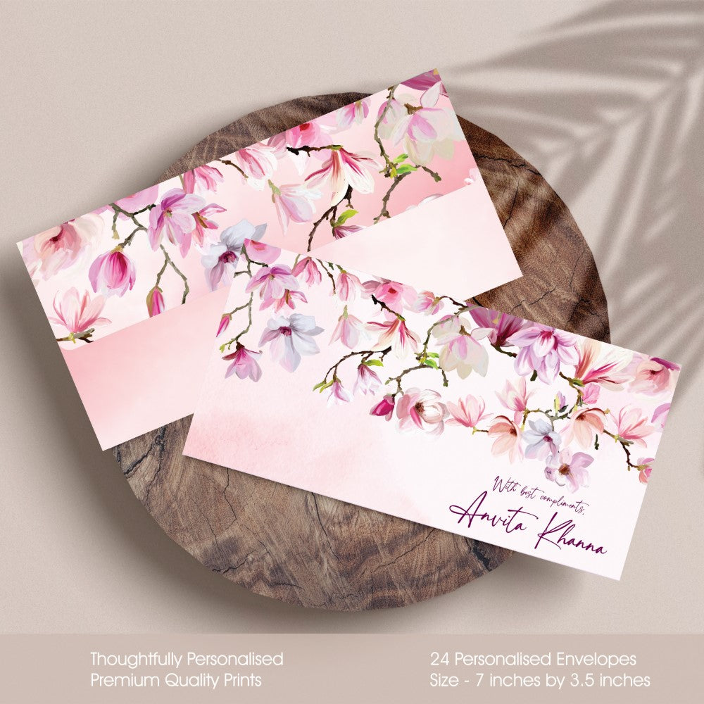 Personalised Envelopes - Floral Elegance