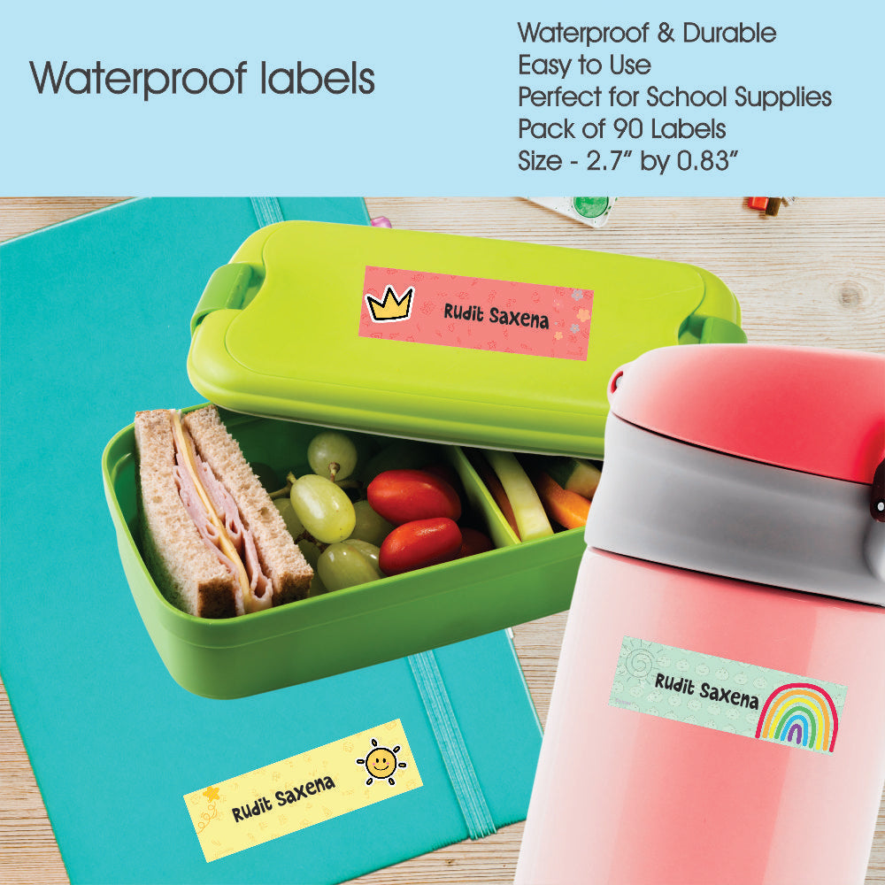 Waterproof Name Labels - Tiny treasures